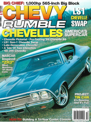 CHEVY RUMBLE 2004 OCT - '66 CHEVELLE SS,LS1 GEN 1 SWAP, '68 396,ZR3 MONTE CARLO